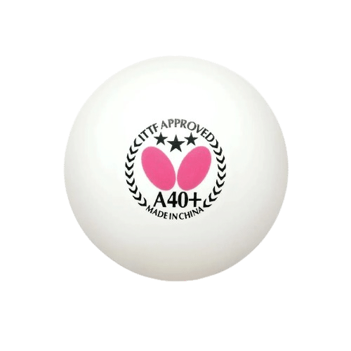 BOLA BUTTERFLY *** 40MM PLASTICA (UNIDAD)