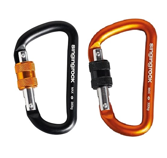 MOSQUETON AUXILIAR “D” ROSCA K0027BY