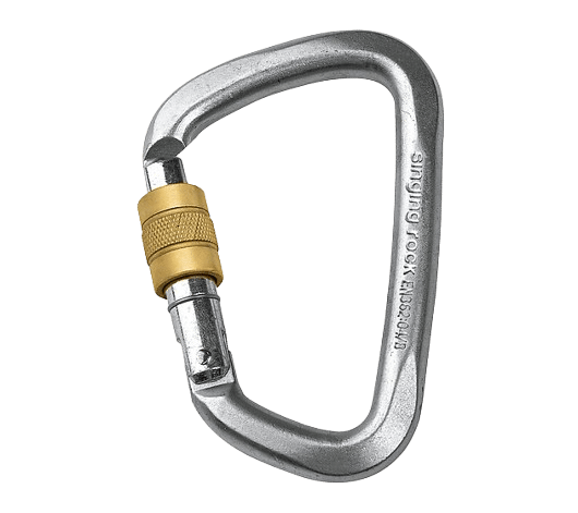 MOSQUETÓN ACERO 50KN ROSCADO  K4080ZO